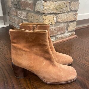 Vince Maggie Suede Booties